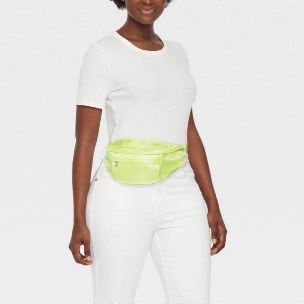 A New Day Lime Green Sling Bag Fanny Pack